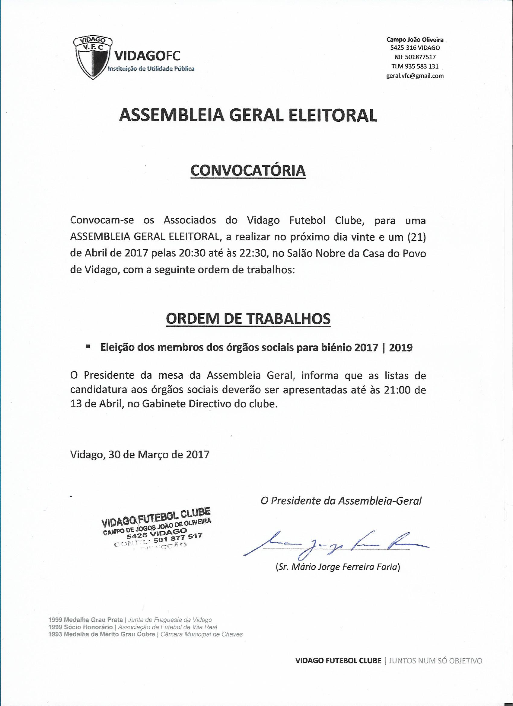 Assembleia Geral Eleitoral